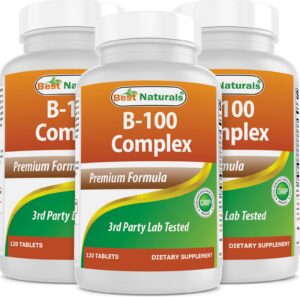 Botella Best Naturals B 100 Complex 120 tabletas