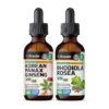 BOTELLA BIO KRAUTER tintura ginseng y rhodiola rosea