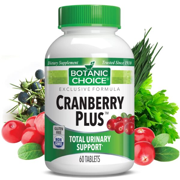 Version 1.0.0 Botella Botanic Choice Cranberry Plus 60 tabletas para tracto urinario