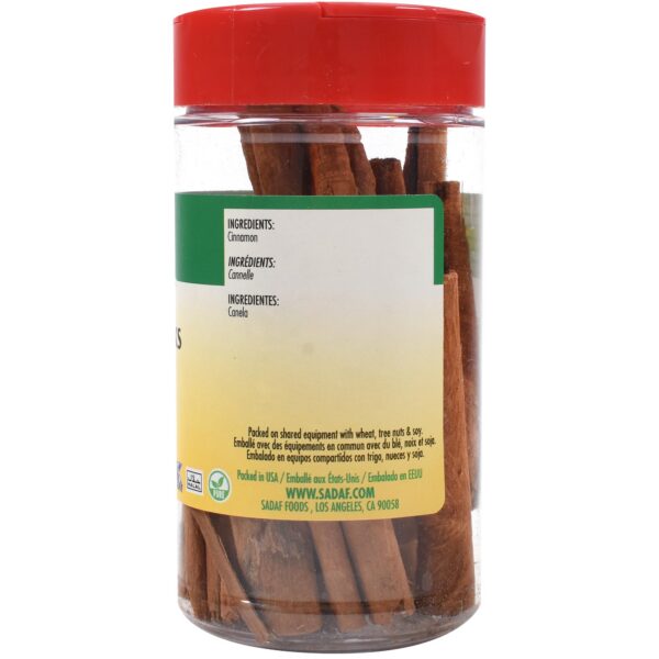 Version 1.0.0 Botella de canela Sadaf con tapa dosificadora 2 oz