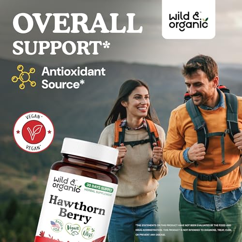 Version 1.0.0 Botella de cápsulas de bayas de espino mostrando etiqueta