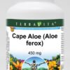 Botella de cápsulas Cape Aloe Aloe ferox de TerraVita