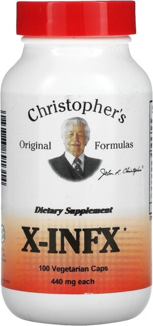 Version 1.0.0 Botella de cápsulas fórmula para infecciones Dr. Christopher