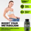 Version 1.0.0 Botella de cápsulas Garcinia Cambogia HERBIFY para energía