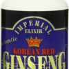 Botella de cápsulas de ginseng rojo coreano Imperial Elixir