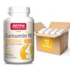 Botella con cápsulas de Jarrow Formulas Curcumin 95 500 mg