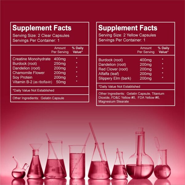 Frasco Puriclean X2 X2 detox para eliminación rápida de toxinas