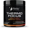 Botella de cápsulas ThermoFocus quemador de grasa termogénico RAW Synergies