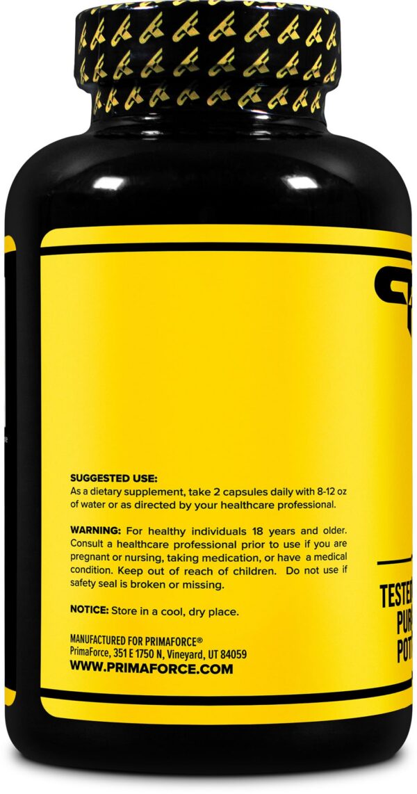 Botella cápsulas tribulus terrestris primaforce 180 unidades