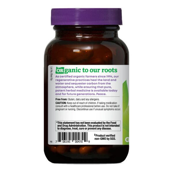 Version 1.0.0 Botella cápsulas veganas Ashwagandha Ginkgo Oregon's Wild Harvest