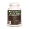 Botella de cápsulas veganas de chlorella Remedy's Nutrition