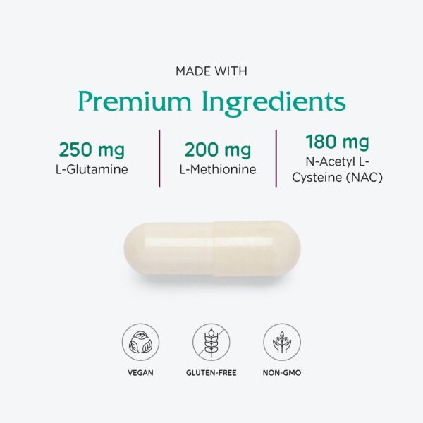 Botella con cápsulas Vitanica detox ambiental y antioxidante