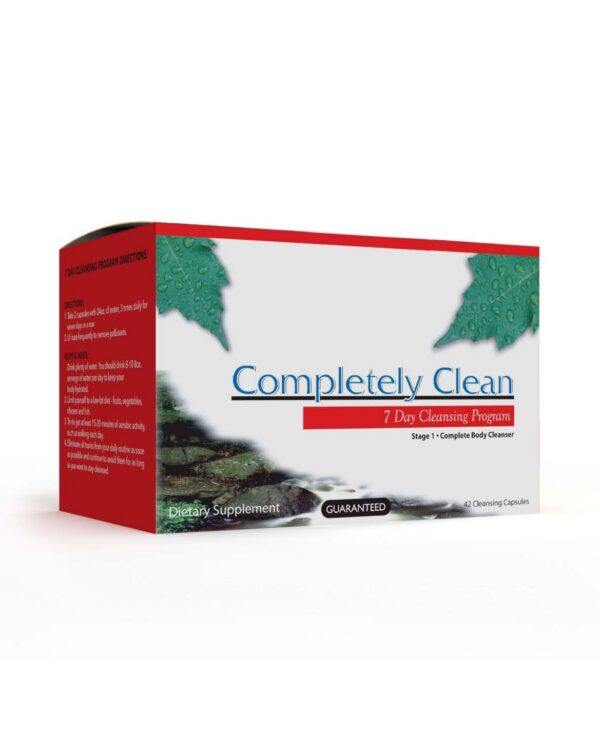 Botella cápsulas Wellgenix Omni Completely Clean detox 7 días