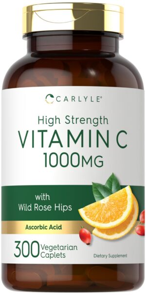 Version 1.0.0 Botella Carlyle vitamina C 1000 mg 300 tabletas vegetarianas