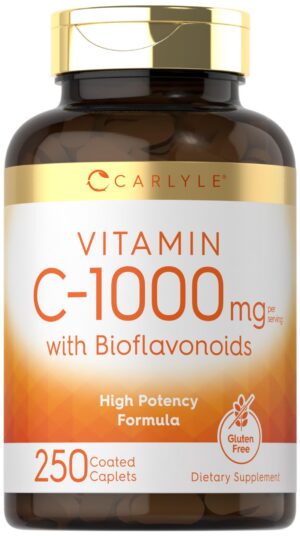 botella carlyle vitamina c 1000mg con bioflavonoides