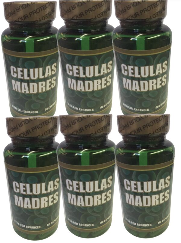 Botella individual Celulas Madres con 60 cápsulas AFA alga