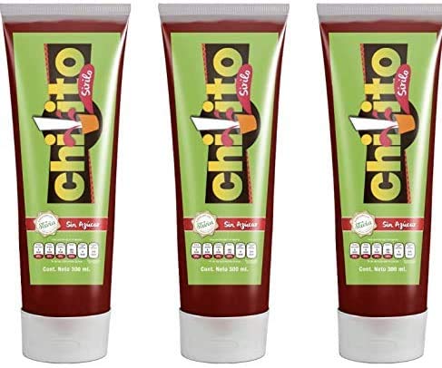 Botella de chamoy chilito sirilo endulzado con stevia