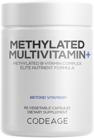 Botella Codeage multivitamínico metilado 90 cápsulas