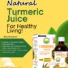 Botella de turmeric juice detalle