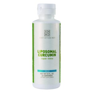 Version 1.0.0 Botella curcumina liposomal Amy Myers MD 8 onzas líquidas
