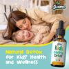 Version 1.0.0 Botella detox Juneno para niños con ingredientes y medidas