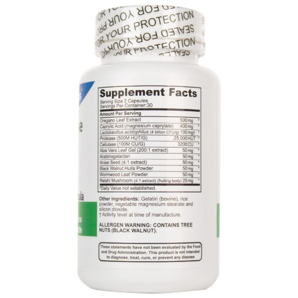 Botella DrFormulas Gut Cleanse con probióticos y fibras naturales