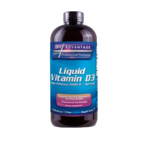 Botella Dr's Advantage vitamina D3 líquida 16 oz