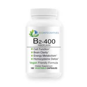 Botella EcoIntegratives Riboflavina 400mg 120 cápsulas