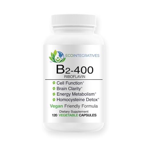 Botella EcoIntegratives Riboflavina 400mg 120 cápsulas