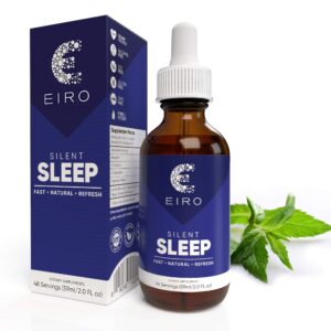 Botella de EIRO Silent Sleep remedio líquido para dormir