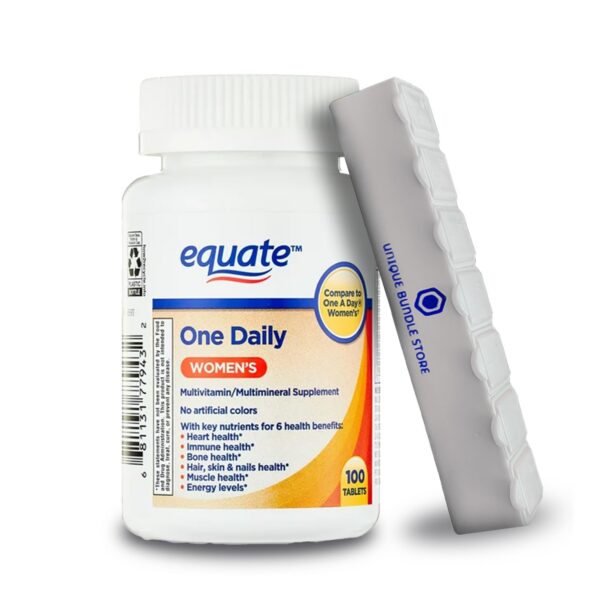 Version 1.0.0 Botella Equate multivitamínico para mujeres 100 tabletas