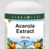 Botella Extracto de Acerola TerraVita 450 mg 100 cápsulas