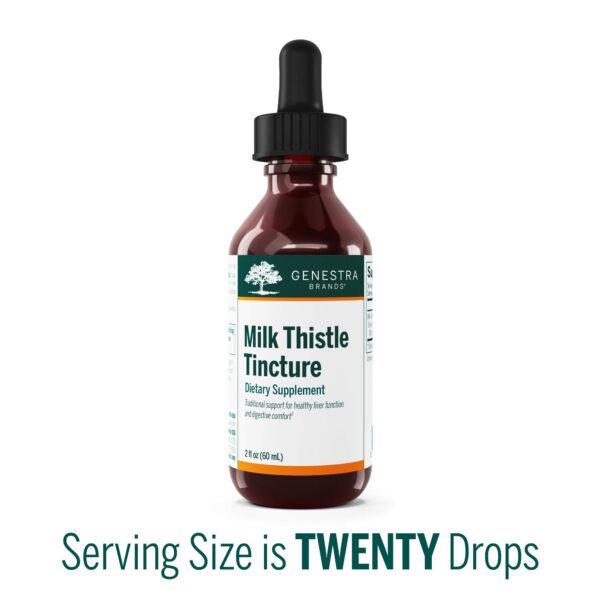 botella de extracto de cardo mariano genestra