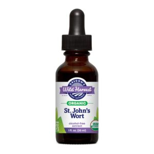 Botella extracto fresco orgánico hierba de San Juan 1 onza