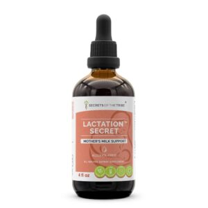 Botella extracto Lactation Secret gotas herbales sin alcohol