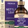 Botella de extracto líquido de hoja de ortiga Piping Rock 4 fl oz