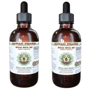 Version 1.0.0 Botella de extracto líquido Hu Zhang sin alcohol Hawaii Pharm 8 oz