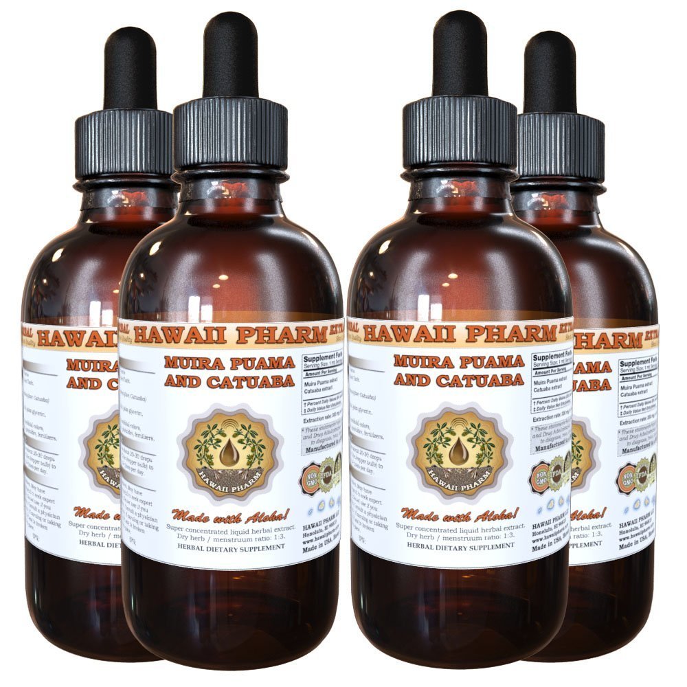 Muira Puama and Catuaba Liquid Extract Concentrate
