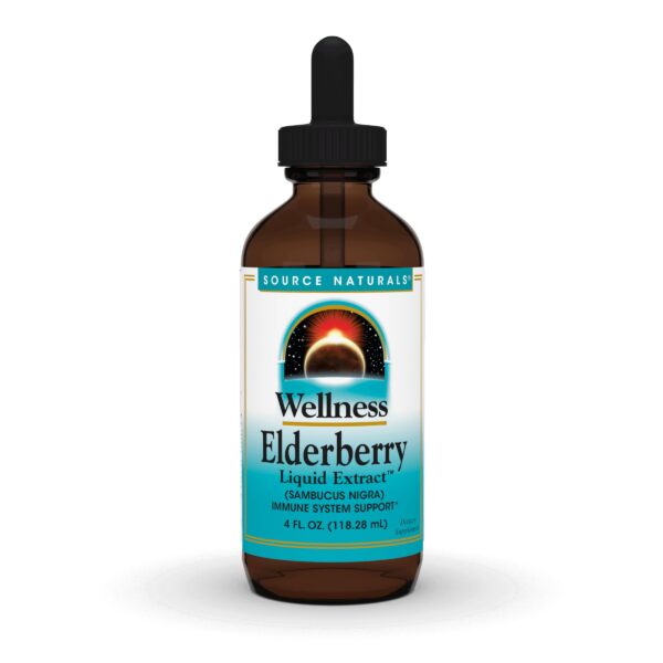 Version 1.0.0 Botella extracto líquido de saúco Source Naturals 4 oz