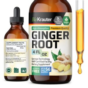 Botella extracto raíz jengibre BIO KRAUTER 4oz