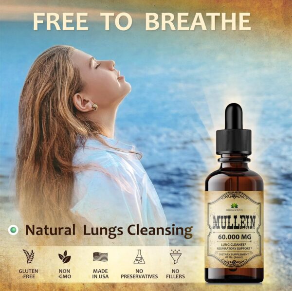 Botella de extracto de verbascum thapsus HERBALICIOUS