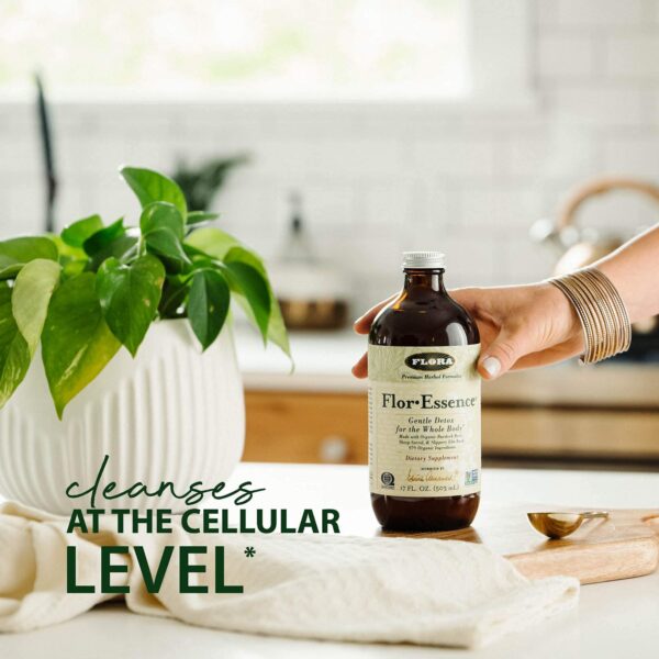 Version 1.0.0 Botella de flora esencia té detox 32oz