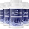 Botella FlowForceMax suplemento herbal natural 30 tabletas
