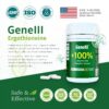Version 1.0.0 Botella GENEIII L-Ergothioneine 30 cápsulas anti edad y sistema inmune