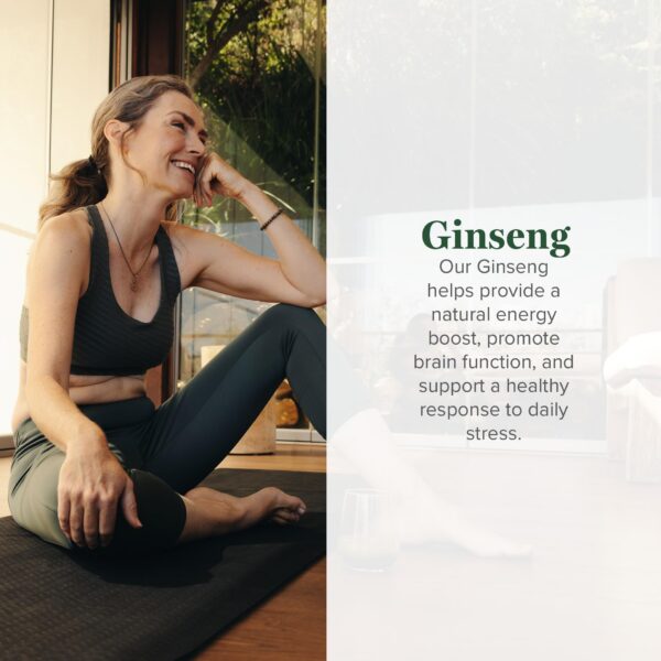 Botella ginseng orgánico Global Healing Center