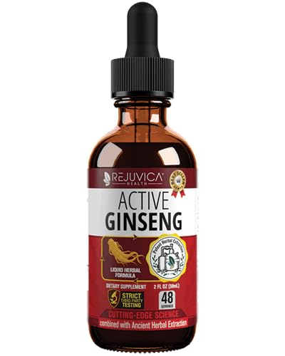 Botella de Ginseng Rojo Coreano líquido Rejuvica Health