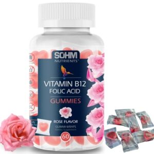 Botella gomitas ácido fólico SOHM 60 unidades