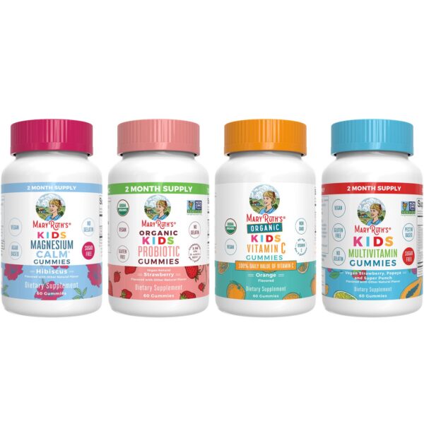 Botella gomitas MaryRuth Organics multivitamínicas para niños