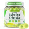 Botella de gomitas orgánicas Spirulina y Chlorella Nextdia