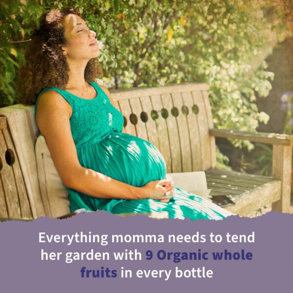 Ingredient panel with organic and non-GMO labels